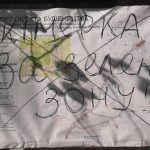 «Нові обличчя» вирізали в Гостомелі живі дерева – люди викликали поліцію (+ фото, відео)