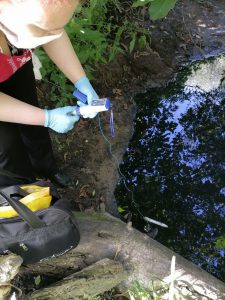 На Земснаряді Київський рибоохоронний патруль виявив замор риби