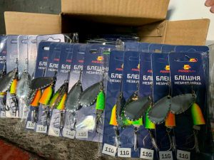 11 тонн рибальського краму на 1,9 млн грн. вилучила митниця (+ фото)