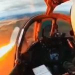 Вчорашнє знищення ворогів: момент запуску ракет нашим літаком Су-25 (відео)