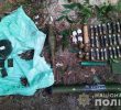 Вибухівка, патрони, гранатомети… біля Ворзеля виявлено цілий арсенал зброї окупантів (+ фото)