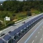 Сонячні панелі захищають велосипедистів від авто і сонця (відео)