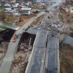 Туреччина допоможе відбудувати зруйнований міст через Ірпінь-річку в Романівці