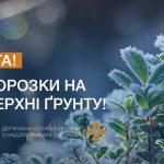 ДСНС попереджає про заморозки в Україні на поверхні ґрунту