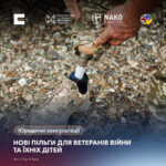 Законопроєкт №9357 розширює перелік пільг для ветеранів та їхніх дітей